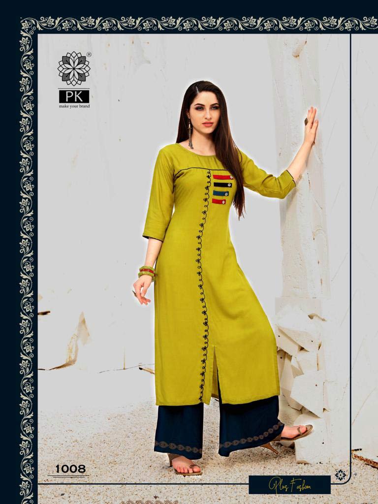 Pk Lifestyle Vol-2 Rayon Print Wholesale Kurti Pk Lifestyle Vol-2 Rayon Print Wholesale Kurti